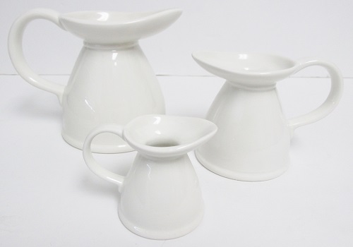 Lord Nelson Pottery 3 Piece Creamer/Pitcher Set<br>(click picture - full description)